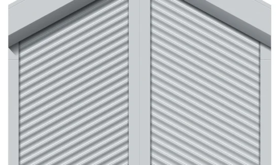 Moderne Architektur mit diagonalen Linien